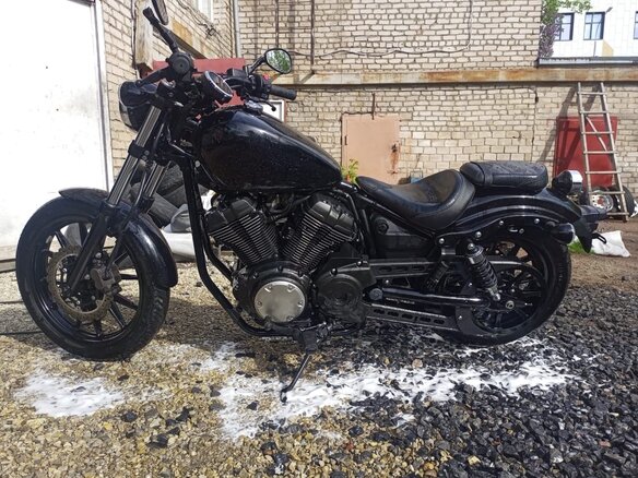 2017 Yamaha XV950 Bolt, чёрный, 800000 рублей - вид 4