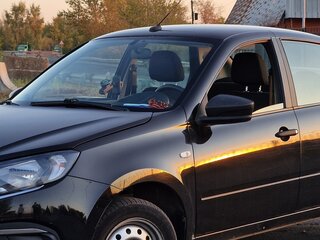 2019 Lada (ВАЗ) Granta I Рестайлинг, чёрный, 670000 рублей, вид 4