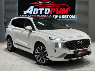 2021 Hyundai Santa Fe IV Рестайлинг, белый, 3360000 рублей, вид 1