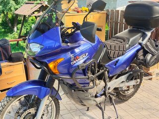 2002 Honda XL650V Transalp, синий, 420000 рублей, вид 1