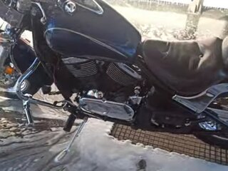 2004 Kawasaki VN800 Vulcan, синий, 350000 рублей, вид 5