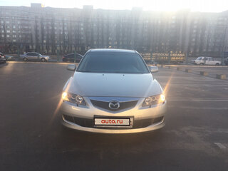 2007 Mazda 6 I (GG) Рестайлинг, серый, 600000 рублей, вид 3