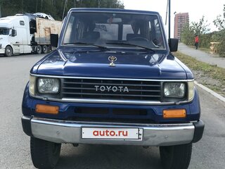 1992 Toyota Land Cruiser 70 Series, синий, 1400000 рублей, вид 1