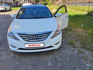 2011 Hyundai Sonata VI (YF), белый, 1500000 рублей, вид 3