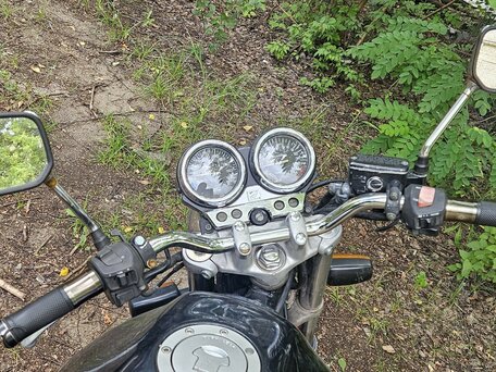1994 Honda CB 400 Super Four, синий, 210000 рублей, вид 2