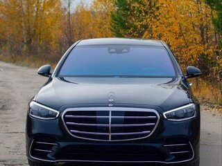 2021 Mercedes-Benz S-Класс 450 Long 4MATIC VII (W223), чёрный, 12500000 рублей, вид 1