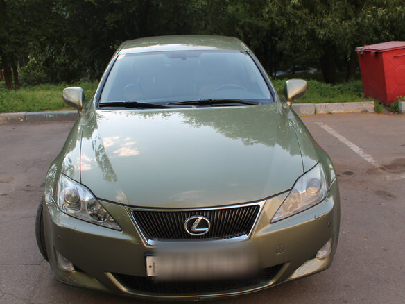 2008 Lexus IS 250 II, зелёный - вид 1