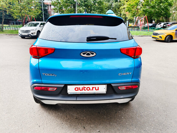 2019 Chery Tiggo 7 I, синий, 1300000 рублей - вид 4
