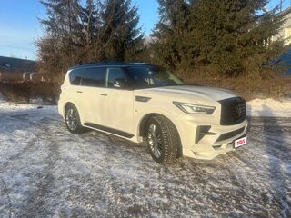 2019 Infiniti QX80 I Рестайлинг 2, белый, 7300000 рублей, вид 2