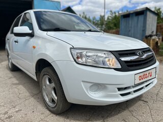 2013 Lada (ВАЗ) Granta I, белый, 550000 рублей, вид 2
