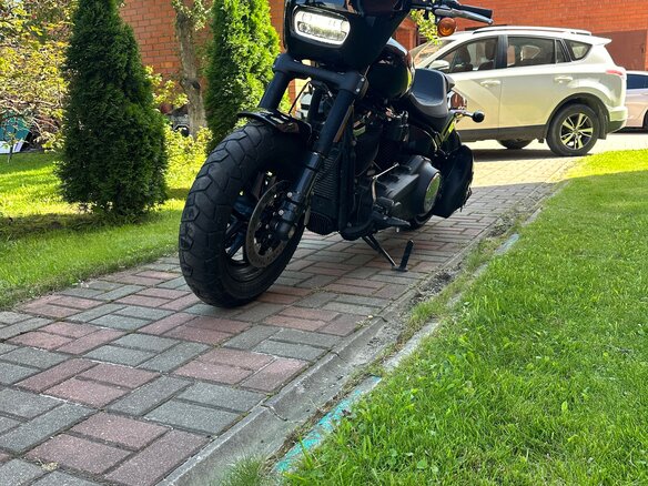 2017 Harley-Davidson Fat Bob, чёрный, 1600000 рублей - вид 7