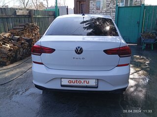 2020 Volkswagen Polo VI, белый, 1150000 рублей, вид 3