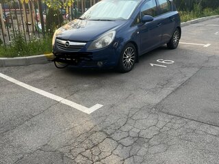 2007 Opel Corsa D, синий, 350000 рублей, вид 1