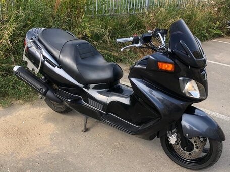 2007 Suzuki Burgman (SkyWave) 650, чёрный, 330000 рублей, вид 1