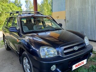 2008 Hyundai Santa Fe Classic Classic, чёрный, 620000 рублей, вид 1