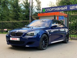 2007 BMW M5 IV (E60/E61), синий, 9999999 рублей, вид 2