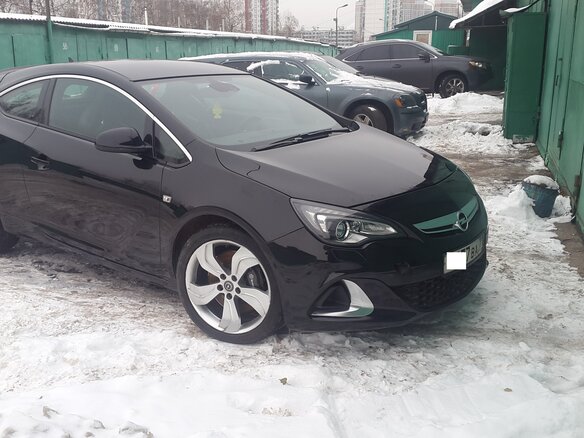 2012 Opel Astra OPC J, чёрный - вид 3