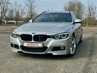2017 BMW 3 серии 320d VI (F3x) Рестайлинг, серебристый, 2350000 рублей, вид 1