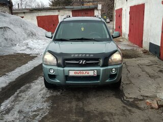 2005 Hyundai Tucson I, голубой, 1000000 рублей, вид 1