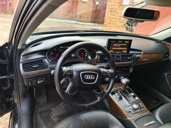 2011 Audi A6 IV (C7), чёрный, 2700000 рублей - вид 8