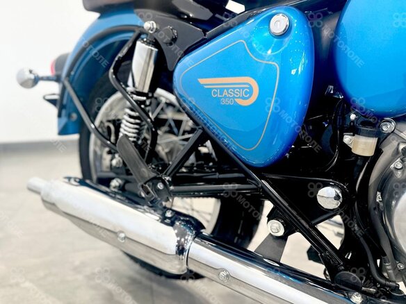 2026 Royal Enfield Classic 350, голубой, 497000 рублей - вид 15