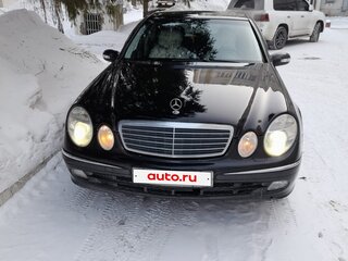 2003 Mercedes-Benz E-Класс 240 III (W211, S211), чёрный, 1100000 рублей, вид 1