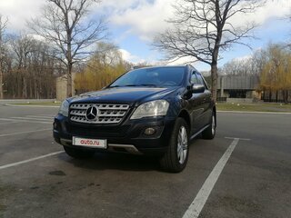 2009 Mercedes-Benz M-Класс 300 II (W164) Рестайлинг, чёрный, 1950000 рублей, вид 1