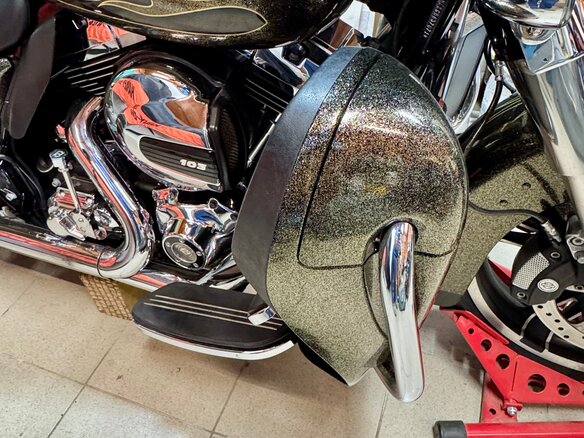 2016 Harley-Davidson Street Glide, золотистый, 1650000 рублей - вид 7