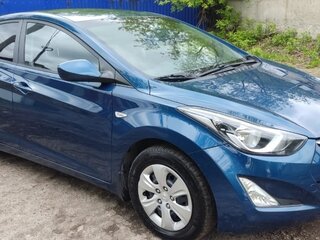 2015 Hyundai Elantra V (MD) Рестайлинг, синий, 1480000 рублей, вид 2