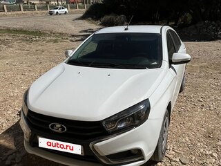 2021 Lada (ВАЗ) Vesta I, белый, 1100000 рублей, вид 3