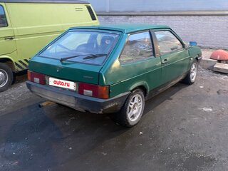 1987 Lada (ВАЗ) 2108, зелёный, 90000 рублей, вид 3