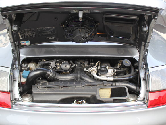 2003 Porsche 911 Turbo V (996) Рестайлинг, серебристый - вид 12