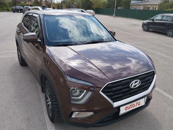 2021 Hyundai Creta II, коричневый, 2140000 рублей - вид 11