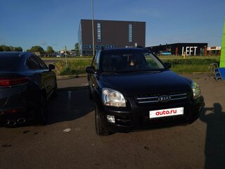 2007 Kia Sportage II, чёрный, 1200000 рублей, вид 2