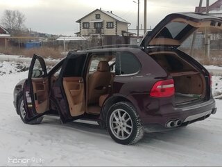 2007 Porsche Cayenne S I Рестайлинг (957), красный, 1500000 рублей, вид 5