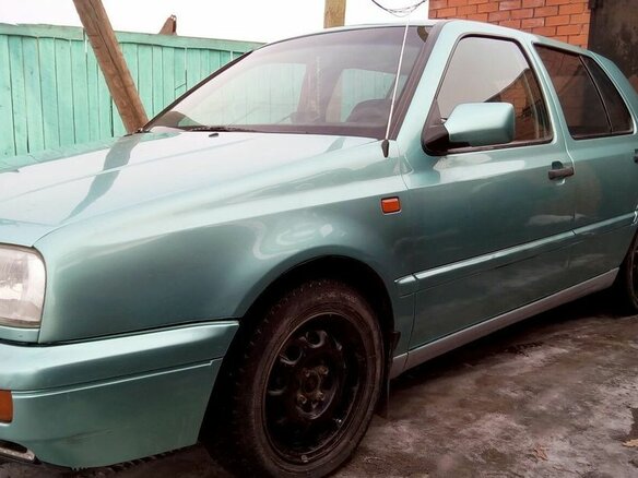 1992 Volkswagen Golf III, зелёный, 140000 рублей - вид 2