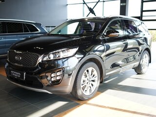 2017 Kia Sorento III Prime Рестайлинг, чёрный, 2750000 рублей, вид 3