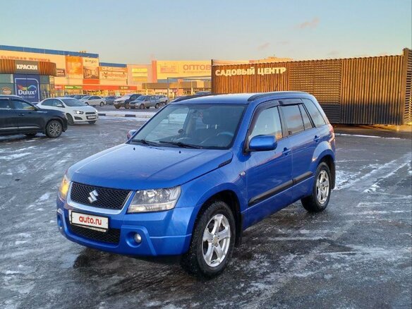 2007 Suzuki Grand Vitara II, голубой, 999000 рублей - вид 5