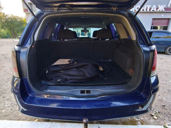 2008 Opel Astra H Рестайлинг, синий, 320000 рублей - вид 9
