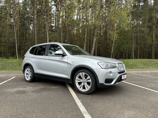 2016 BMW X3 28i xDrive II (F25) Рестайлинг, серебристый, 2350000 рублей, вид 5