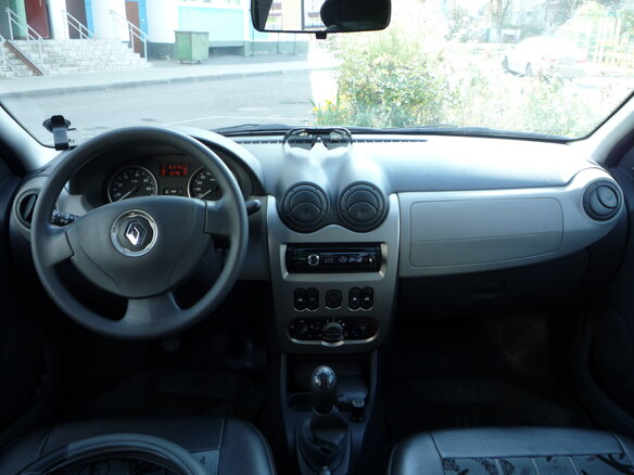 2012 Renault Logan I Рестайлинг, серебристый - вид 6