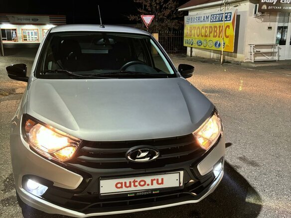 2024 Lada (ВАЗ) Granta I Рестайлинг, серый, 1145000 рублей - вид 2