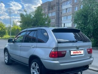 2002 BMW X5 3.0i I (E53), серебристый, 1050000 рублей, вид 3