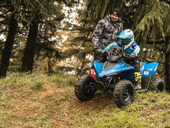 2026 CFMoto CFORCE 110, синий, 299900 рублей - вид 23