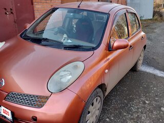 2003 Nissan March III (K12), коричневый, 330000 рублей, вид 1