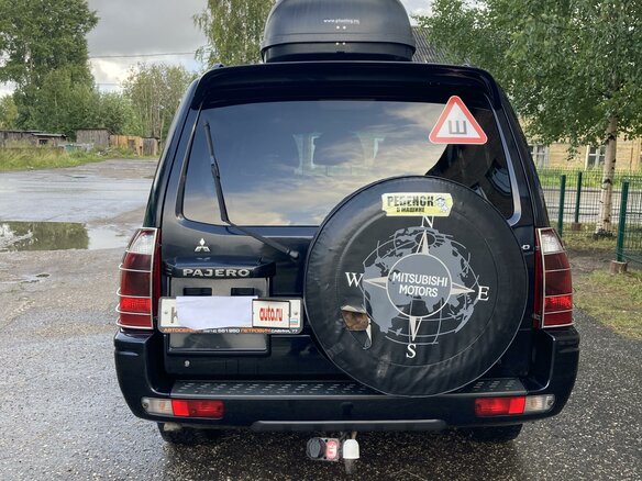 2006 Mitsubishi Pajero III Рестайлинг, чёрный, 1800000 рублей - вид 9