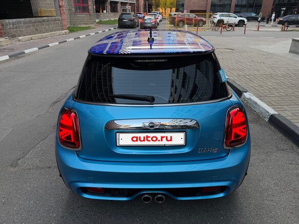 2016 Mini Hatch Cooper S III (F55/F56), голубой - вид 2
