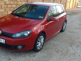 2011 Volkswagen Golf VI, красный, 895000 рублей, вид 2