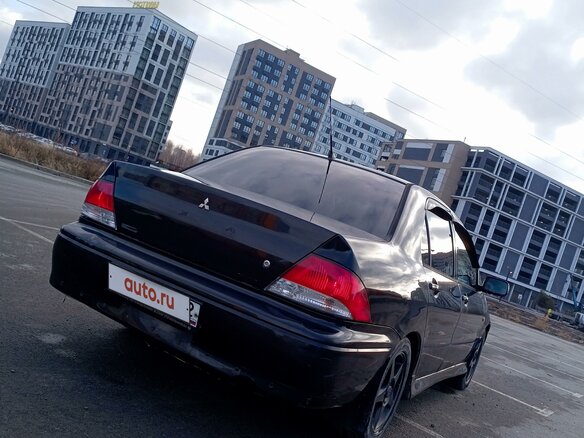2000 Mitsubishi Lancer Cedia IX, чёрный, 420000 рублей - вид 13