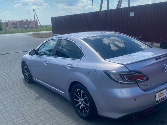 2008 Mazda 6 II (GH), серебристый, 780000 рублей - вид 4